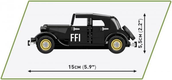 Cobi Klocki Klocki Citroen Traction 11CVBL