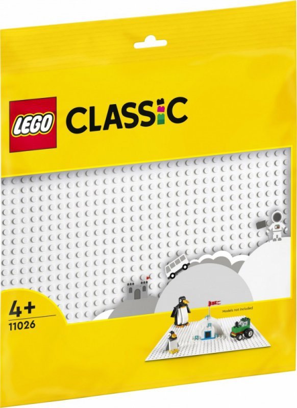 LEGO Klocki Classic 11026 Biała płytka konstrukcyjna