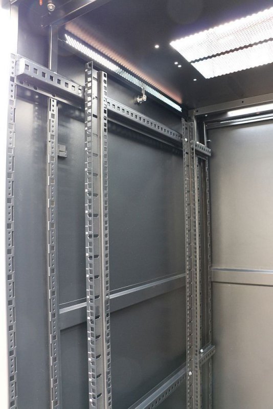 Extralink Szafa rack 42U 600x1000mm stojąca czarna