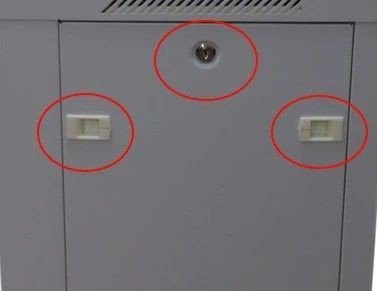 Extralink Szafa rack 15U 600x450mm szara wisząca