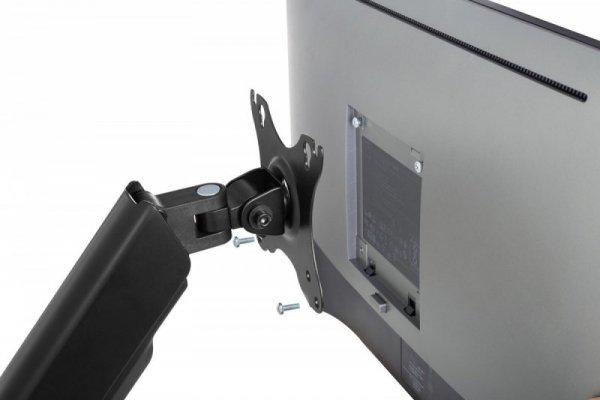 Digitus Uchwyt ścienny pojedynczy, 1xLCD, max. 32&quot;, max. obciążenie 9kg, ze sprężyną gazową, obrotowy