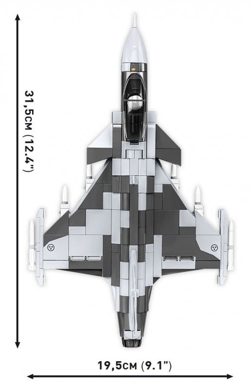 Cobi Klocki Klocki Armed Forces SAAB Jas 39 Gripen E 480 klocków