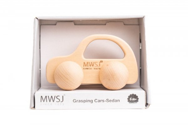 iWood Drewniany samochodzik do chwytania Sedan