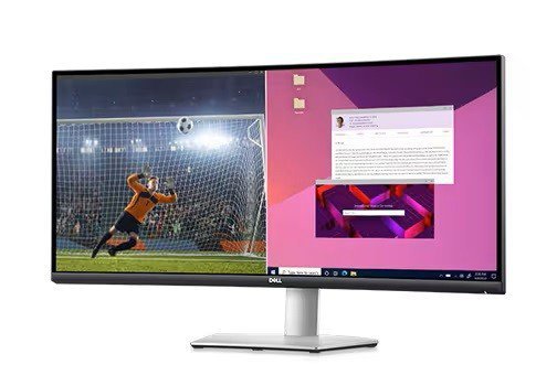 Dell Monitor S3423DWC 34 cali Curved AMD FreeSync VA LED 100Hz WQHD (3440x1440)/2xHDMI/USB-C/USB/Anti-glare 3H hardness/3Y AES&P