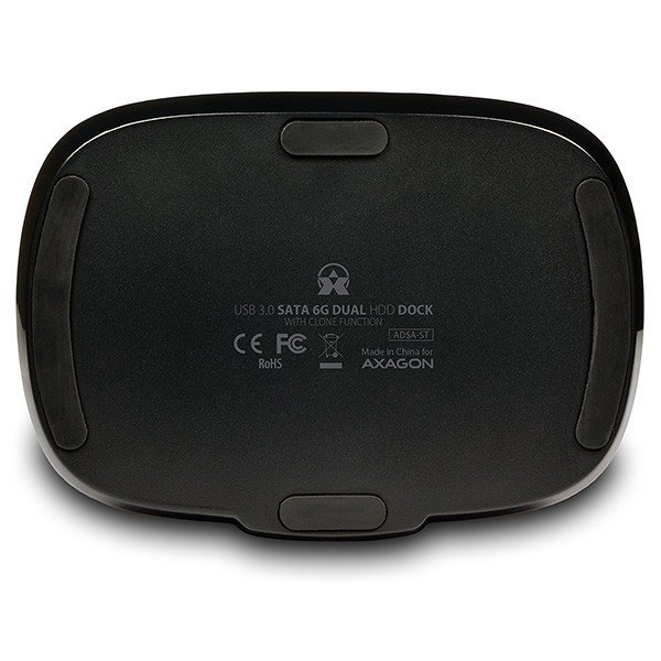 AXAGON ADSA-ST Stacja dokująca, USB 3.2 Gen 1 - 2x SATA 6G 2.5&quot;/3.5&quot; SSD/HDD CLONE DUAL