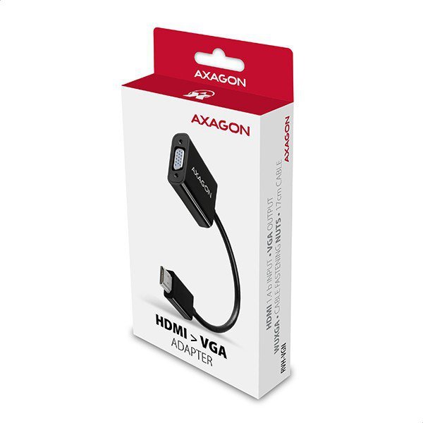 AXAGON RVH-VGN Adapter HDMI -&gt; VGA FULLHD 1920*1200