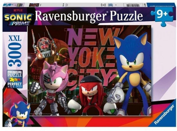 Ravensburger Polska Puzzle 300 elementów Sonic Prime