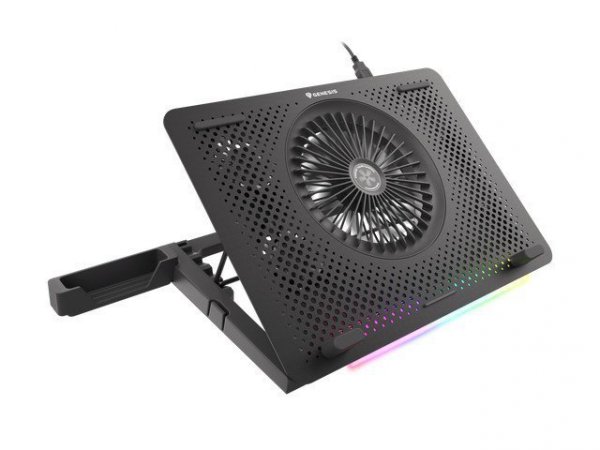 Natec Podstawka pod notebook Genesis Oxid 450 RGB  15.6&#039;&#039;
