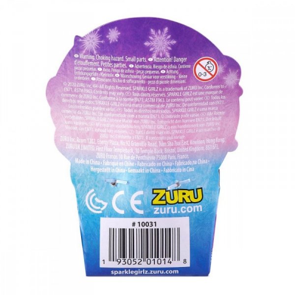 ZURU Sparkle Girlz Lalka 4.7 cala Zimowa Księżniczka kraton 48 sztuk