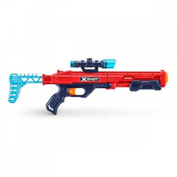ZURU X-Shot Zestaw wyrzutni Excel Combo Hawk + Xcess + Fury 4 + Micro