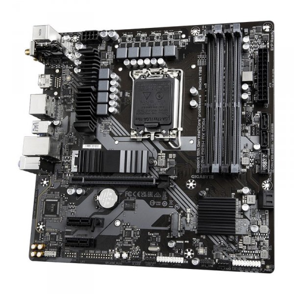 Gigabyte Płyta główna B760M DS3H AX DDR4 s1700 4DDR4 HDMI mATX