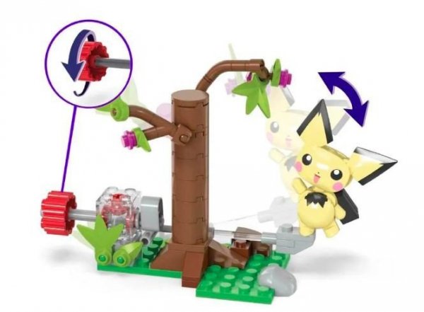 Mega Bloks Zestaw konstrukcyjny Pokemon Leśna przygoda Pikatchu