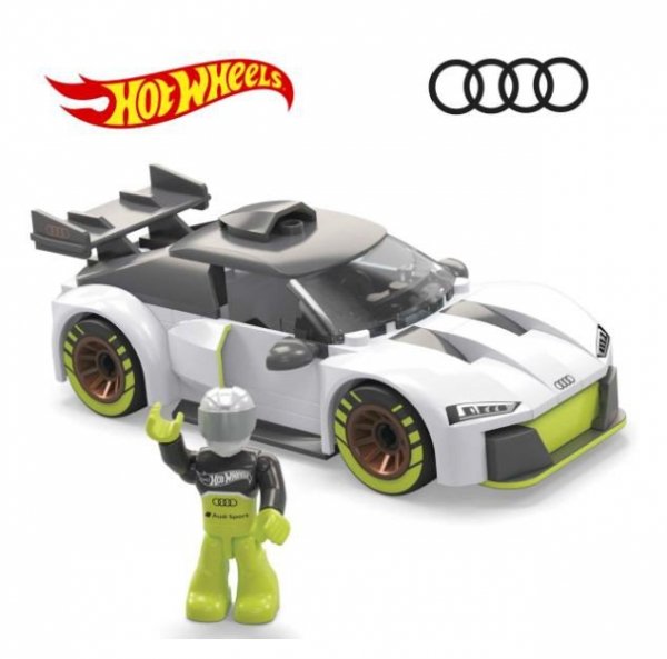 Mega Bloks Zestaw konstrukcyjny Hot Wheels Audi R8