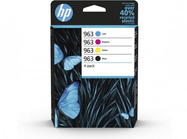 HP Inc. Tusz 963 4-Pack 6ZC70AE CMYK