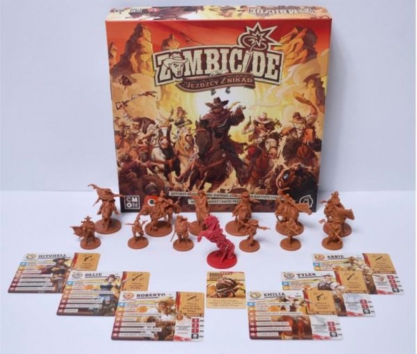 Portal Games Gra Zombicide: Żywi lub nieumarli Jeźdźcy Znikąd