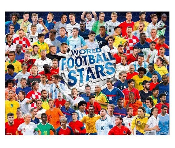 Winning Moves Puzzle 1000 elementów World Football Stars
