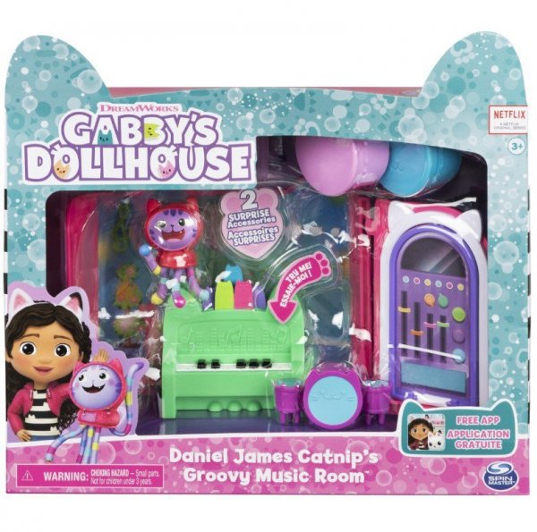 Spin Master Koci Domek Gabi Magiczne Pomieszczenia do domku mix