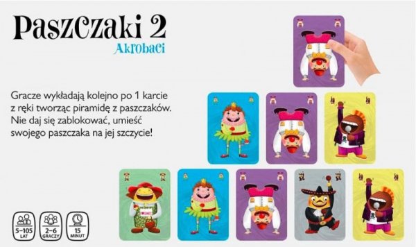 Nasza księgarnia Gra Paszczaki 2 Akrobaci