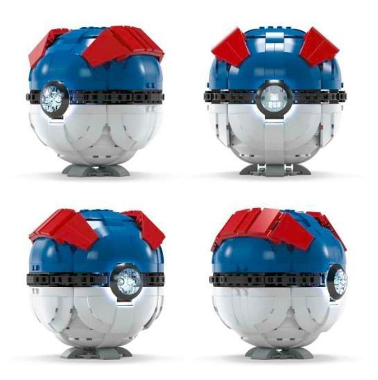 Mega Bloks Zestaw konstrukcyjny Mega Construx Duży Great ball Pokemon