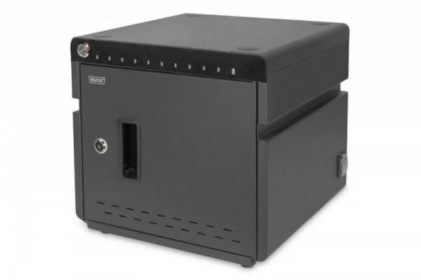 Digitus Szafa mobilna desktopowa do ładowania notebooków/tabletów do 14&quot; z UV-C i USB-C