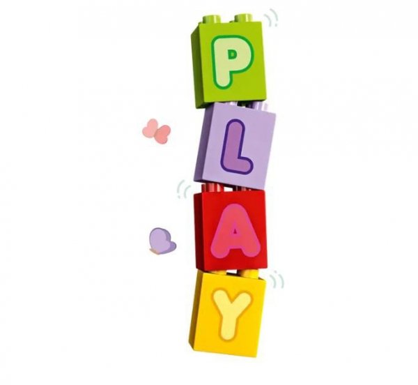 LEGO Klocki DUPLO 10421 Ciężarowka z alfabetem
