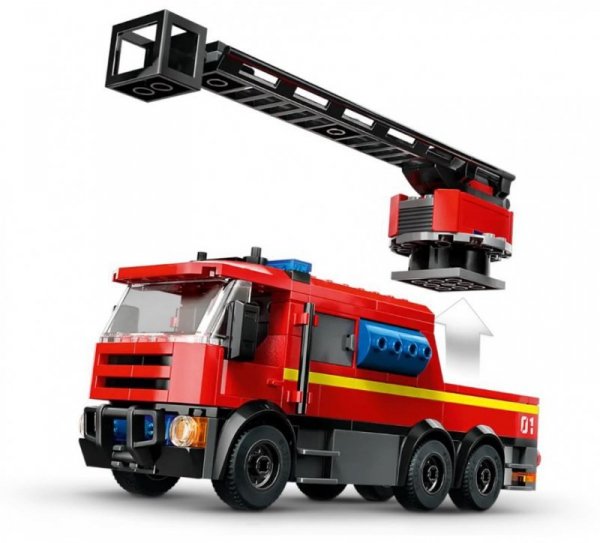 LEGO Klocki City 60414 Remiza strażacka z wozem strażackim