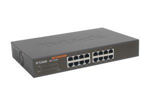 D-Link DGS-1016D switch L2 16x1GBE Desktop/Rack 19&#039;&#039;