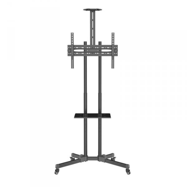Techly Stojak mobilny do TV 37-70cali, 50kg, 2 półki