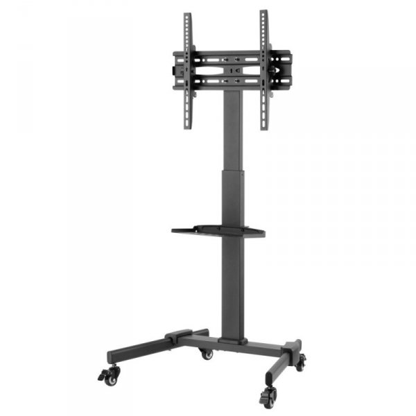 Techly Stojak mobilny do TV 32-55cali, 35kg, półka AV
