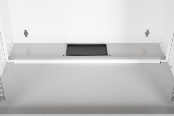 Digitus Szafa sieciowa wisząca 19&quot; 7U, SOHO PRO 370 x 540 x 400 mm, nośność 60kg, drzwi szyba, niezłożona Szara