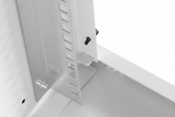 Digitus Szafa sieciowa wisząca 19&quot; 9U, SOHO PRO 460 x 540 x 400 mm, nośność 60kg, drzwi szyba, niezłożona, Szara