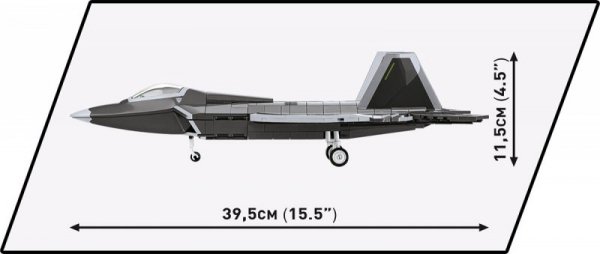 Cobi Klocki Klocki Armed Forces Lockheed F-22 Raptor