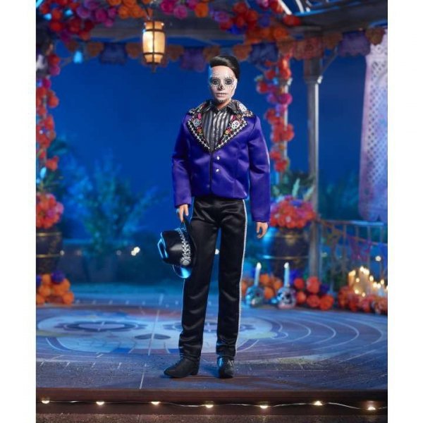 Mattel Lalka kolekcjonerska Barbie Signature Ken Dia De Muertos 2023