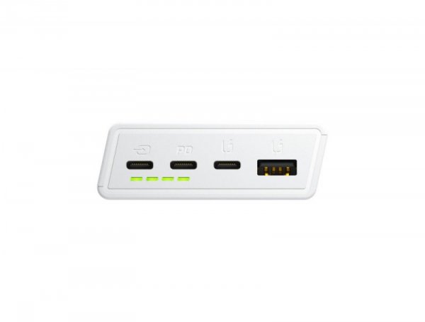 Green Cell Powerbank PowerPlay 20S Biały 20000mAh 22,5W 3x USB-C 1x USB-A