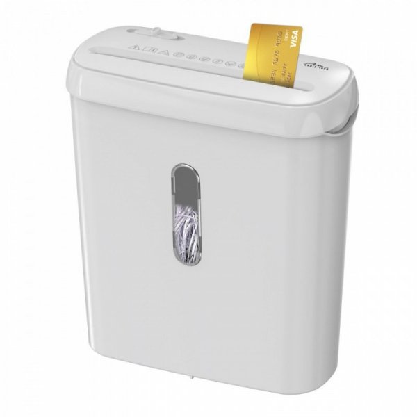 Media-Tech Niszczarka dokumentów, folii i kart kredytowych WHITE SHREDDER MT223