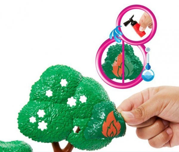 Mattel Lalka Barbie Strażaczka z akcesoriami