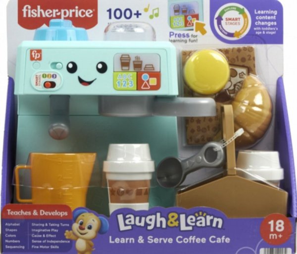 Fisher Price Edukacyjny ekspres do kawy
