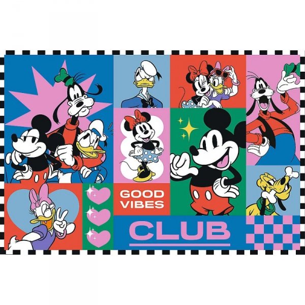 Trefl Puzzle 2x200 elementów Czas z przyjaciółmi Miki Donald