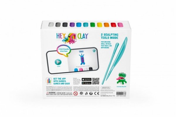 Tm Toys Masa plastyczna Hey Clay Zestaw Obcy