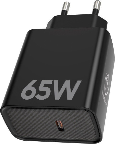 Rebeltec Zasilacz PD65W USB-C uniwersalny do notebooków, smartfonów, tabletów, power banków oraz innych urządzeń z gniazdem zasi