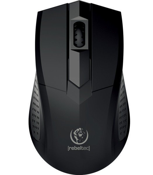 Rebeltec Mysz optyczna  Focus USB, 1200DPI 3 przyciski i rolka,     czułość 125Hz, kabel 1.8m, waga 66g