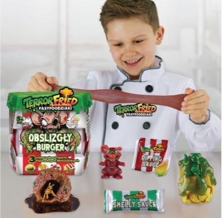 Cobi Zestaw figurek Terror Fried - Obślizgły burger