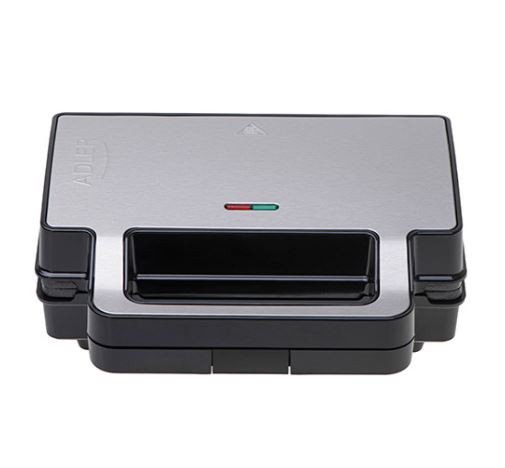 Adler Opiekacz do kanapek 2w1 AD 3073 inox-czarny