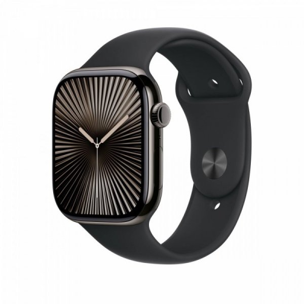 Apple Pasek sportowy w kolorze czarnym do koperty 46 mm - rozmiar XL