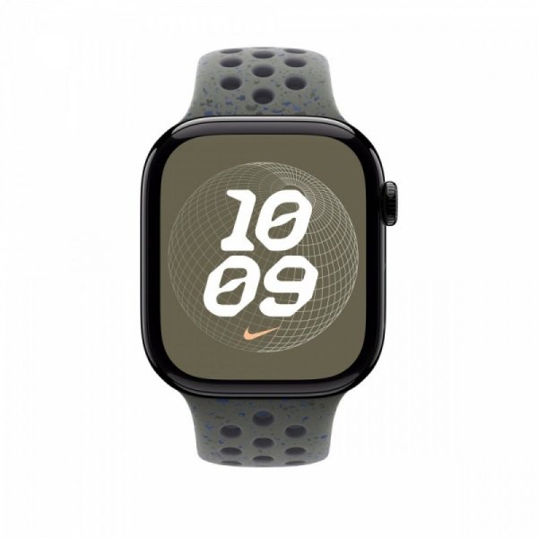 Apple Pasek sportowy Nike w kolorze cargo khaki do koperty 46 mm - rozmiar S/M