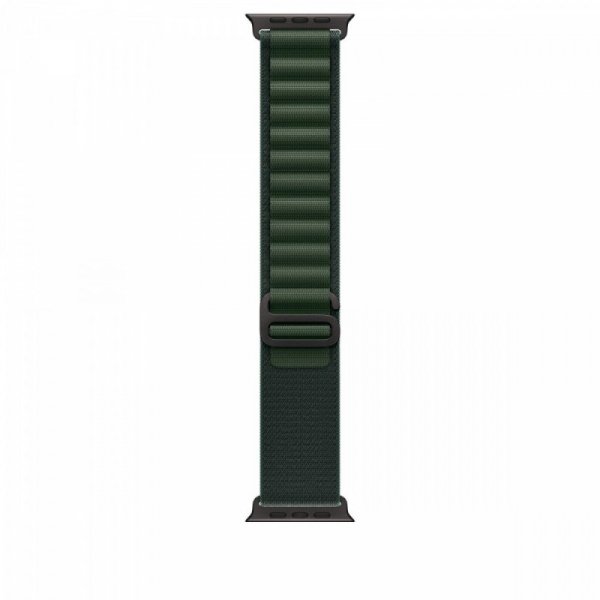 Apple Opaska Alpine w kolorze ciemnozielonym do koperty 49 mm - rozmiar M - elementy z tytanu w kolorze czarnym