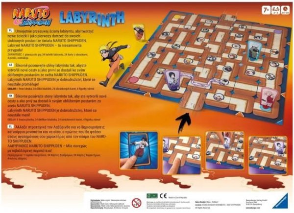 Ravensburger Polska Gra Labyrinth Naruto