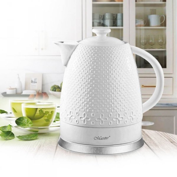 Feel-Maestro Ceramiczny czajnik elektryczny 1,5l  1500W  MR-073