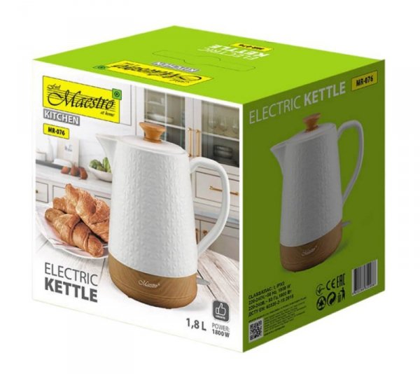 Feel-Maestro Ceramiczny czajnik elektryczny 1,8l  1800W  MR-076