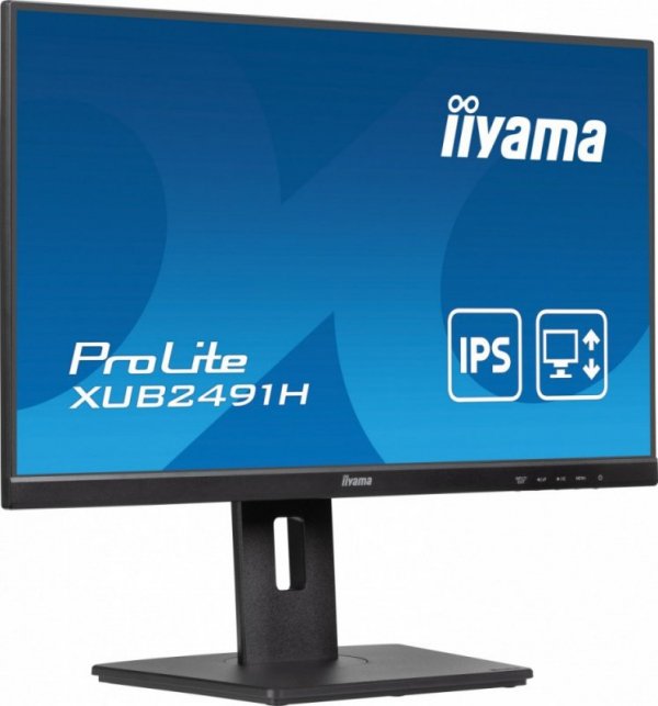 IIYAMA Monitor 24 cale XUB2491H-B1 IPS, HDMI, DP, 2x2W, HAS, Pivot